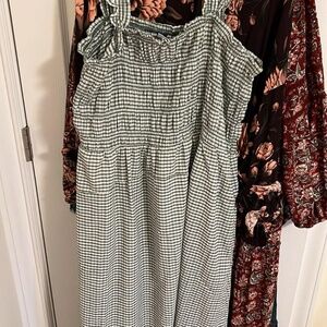 Old navy gingham dress